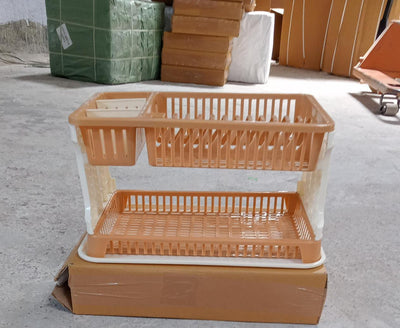 2221 Kitchen Organizer Rack with Water Storing Tray / Dish Rack