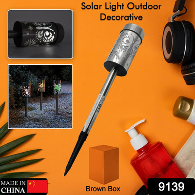 9139 Solar Pathway Light Solar Lawn Light Ground Plug Lamp Waterproof Energy Saving Outdoor Garden Path Decking Light Landscape Lighting.