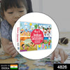 4826 4 In 1 Jigsaw Puzzle widely used by kids and children for playing and enjoying purposes in all kinds of places etc. DeoDap