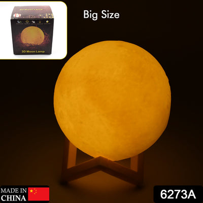 6273A true home Moon Night LAMP with Wooden Stand Night LAMP for Bedroom