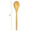 2045 14 inch Bamboo Spoon Kitchen Utensil DeoDap