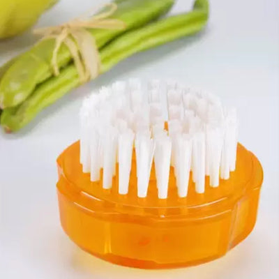 2518 Vegetable Fruits Cleaning Brush Nylon Round Pastry Brush DeoDap