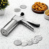 090 Plastic Kitchen Press Set, 12-Pieces, Silver (Kitchen_Press) fashiondep.in