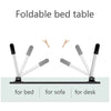 7717 FOLDABLE BED STUDY TABLE PORTABLE MULTIFUNCTION LAPTOP TABLE LAPDESK FOR CHILDREN BED FOLDABLE TABLE WORK OFFICE HOME WITH TABLET SLOT & CUP HOLDER