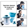 6067  3 IN 1 STEAM VAPORIZER, COUGH STEAMER, NOZZLE INHALER AND NOSE VAPORIZER.