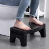 6024 Plastic Non-Slip Folding Toilet Squat Stool - Black Color DeoDap