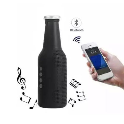 1289 Bottle Shape Bluetooth Speaker And Weatherproof Enhanced Wireless USB Rechargeable Calling / FM / AUX / USB / SD Card Support Portable Bluetooth Speaker with Rich Deep Bass DeoDap