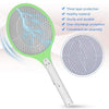 1724 Mosquito Killer Racket Rechargeable Handheld Electric Fly Swatter Mosquito Killer Racket Bat, Electric Insect Killer (Quality Assured) (with cable) DeoDap