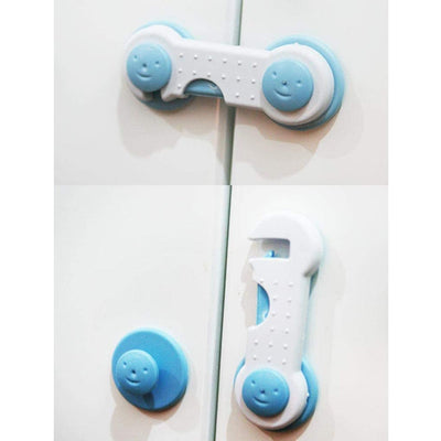 4688A Child Safety lock Child Toddler Baby Safety Locks Proofing for Cabinet Toilet Seat Fridge Door Drawers ( 1 pc) DeoDap