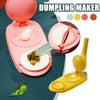 5940 2 in 1 Dumpling Maker, Kitchen Dumpling Baking Pastry Making Tool, Manual Artifact for Pressing Dumpling Wrapper Mould Dough Press Maker