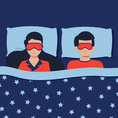 7365  SLEEPING MASK LIGHTWEIGHT COTTON FABRIC BLINDFOLD SOFT EYE MASK SUPER NEW PREMIUM EYE MASK (1 PC) DeoDap