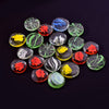 4019 Glass Gem Stone, Flat Round Marbles Pebbles for Vase Fillers, Attractive pebbles for Aquarium Fish Tank. DeoDap