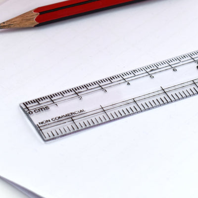 4840 15Cm Ruler For Student Purposes While Studying And Learning In Schools And Homes Etc. (1Pc) DeoDap