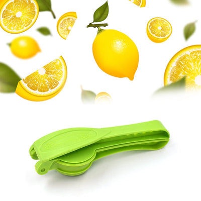 2856 Plastic Lemon Squeezer Cum Opener 2 in 1 Lemon Squeezer DeoDap