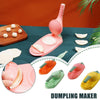 5940 2 in 1 Dumpling Maker, Kitchen Dumpling Baking Pastry Making Tool, Manual Artifact for Pressing Dumpling Wrapper Mould Dough Press Maker