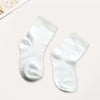 7347 School Girl Student Wearing White Socks (1Pair) DeoDap