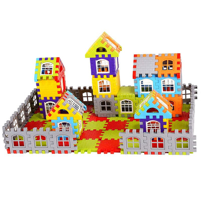 3911 200 Pc House Blocks Toy used in all kinds of household and official places specially for kids and children for their playing and enjoying purposes. DeoDap