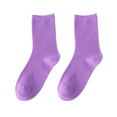 7304 Socks Breathable Thickened Classic Simple Soft Skin Friendly DeoDap