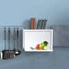 5250 Multi Purpose Wall Hanging Kitchen Storage Rack Modern Kitchen Utensil Knife Organizer With Drainer DeoDap