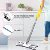 4874 X Shape Mop or Floor Cleaning Hands-Free Squeeze Microfiber Flat Mop System 360° Flexible Head, Wet and Dry mop for Home Kitchen with 1 Super-absorbent Microfiber Pads. DeoDap