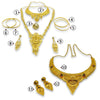 6301 Bridal Jewellery Set and collection for bridal attire and outlook purposes. DeoDap