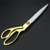 0560 Gold Plated Professional Cloth Cutting Scissor DeoDap