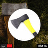 0641A Fiberglas's Body Rubberised Handle Wood Cutting Axe DeoDap