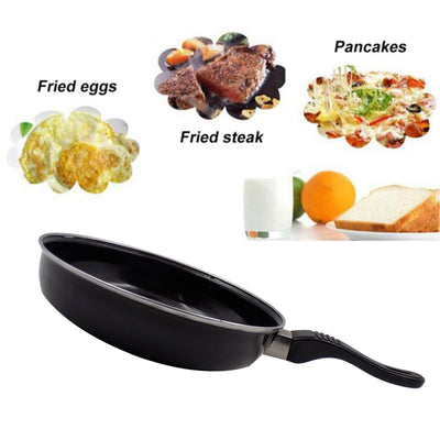 2524 Induction Base Hard Anodized Tadka Fry Pan Nonstick DeoDap