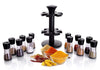 095 Revolving Plastic Spice Rack Masala Organiser (12 Pcs ) DeoDap