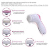 340 -5-in-1 Smoothing Body & Facial Massager (Pink) fashiondep.in