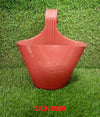 3850 Plastic Hanging Planter Pot, Multicolour,