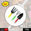 1768  Colorfull Garden Tool Set Set of 3Pc DeoDap