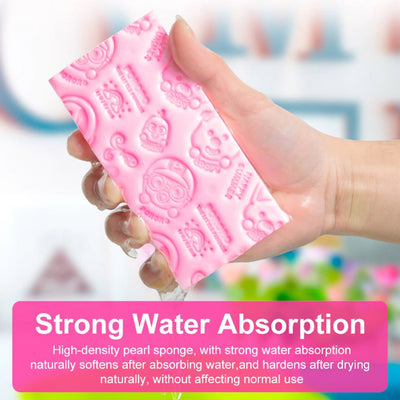 6234 Ultra Soft Exfoliating Sponge | Dead Skin Remover Sponge For Body | Face Scrubber for Women and Men DeoDap