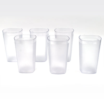 8114 Ganesh Decent Glass, 350ml, Set of 6 DeoDap