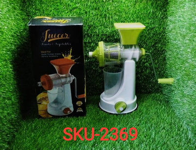 2369 Manual Fruit & Vegetable Juicer with Steel Handle Fruit Juicer DeoDap