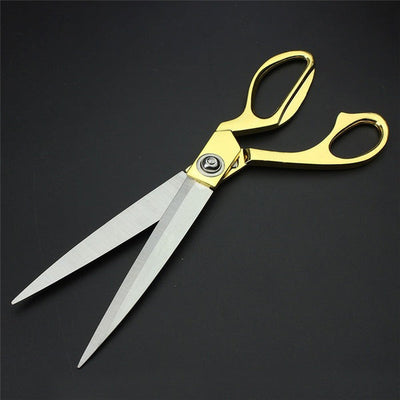 0560 Gold Plated Professional Cloth Cutting Scissor DeoDap