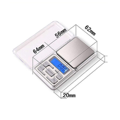 643 Multipurpose (MH-200) LCD Screen Digital Electronic Portable Mini Pocket Scale(Weighing Scale), 200g DeoDap