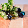 4013 Glass Gem Stone, Flat Round Marbles Pebbles for Vase Fillers, Attractive pebbles for Aquarium Fish Tank. DeoDap