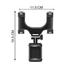 6279 Rear View Mobile Holder Universal Vehicle Rear View Mirror Mobile phone Mount Stand DeoDap