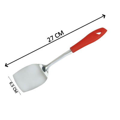 2701 6 Pc SS Serving Spoon stand used in all kinds of household and kitchen places for holding spoons etc. DeoDap