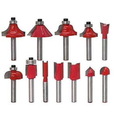 406 -12 / 15pcs Milling Cutter Router Bit Set