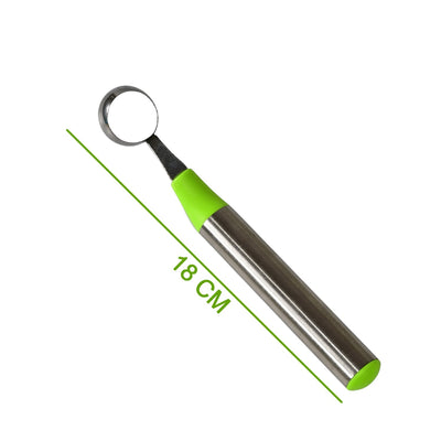 2200 Melon Baller with handle for easy grip, Melon Corer Peeler, Stainless Steel Fruit Scooper Tool. DeoDap