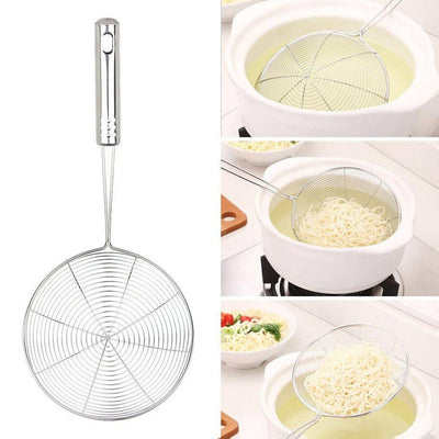 2727 Mini Oil Strainer To Get Perfect Fried Food Stuffs Easily Without Any Problem And Damage. DeoDap