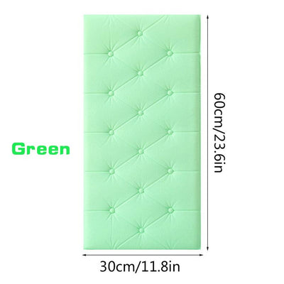 9038 Green 3D Adhesive wallpaper for  living Room. Room Wall Paper Home Decor Self Adhesive Wallpaper DeoDap