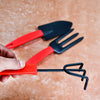 9070 3pcs Small sized Hand Cultivator, Small Trowel, Garden Fork DeoDap