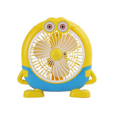 6464 plastic cute mini  cartoon electric usb fan desk fan for children DeoDap