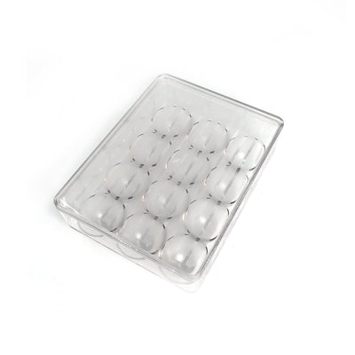 2794 12 Cavity Egg Storage Box For Holding And Placing Eggs Easily And Firmly. DeoDap