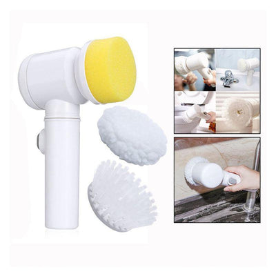 6329 5in1 Home Kitchen Electric Cleaning Brush, Electric Spin Scrubber DeoDap