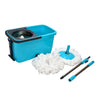 4027 QUICK SPIN MOP PLASTIC SPIN, BUCKET FLOOR CLEANING, EASY WHEELS & BIG BUCKET, FLOOR CLEANING MOP WITH BUCKET DeoDap