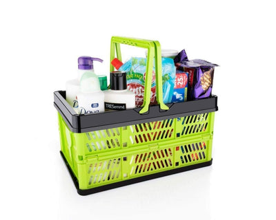 2303 Folding Shopping Portable Storage Basket DeoDap